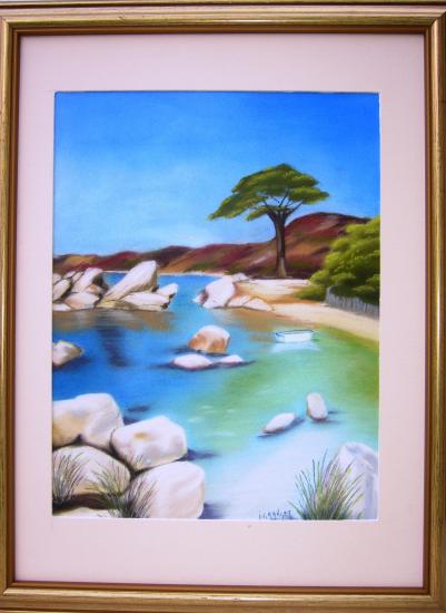 les calanques, version pastel